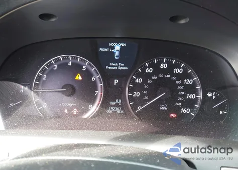 2007 Lexus Ls 460 z USA, uszkodzony, nr VIN JTHBL46F675009624